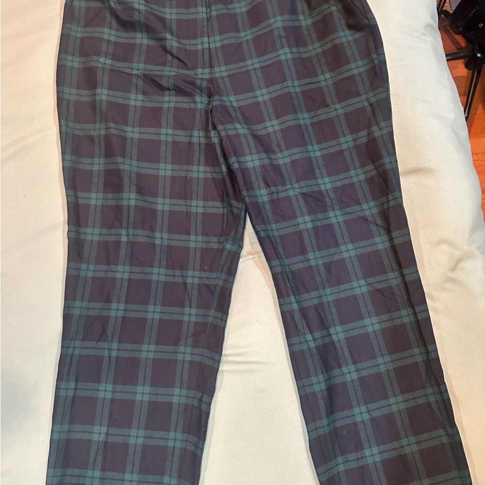 Talbot's Women's Nightwatch Plaid Trousers